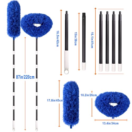 Ceiling Fan Cleaner Duster with Extension Pole, 15–88 Inch Long Duster