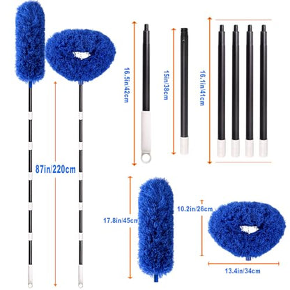 Ceiling Fan Cleaner Duster with Extension Pole, 15–88 Inch Long Duster