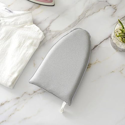 Garment Steamer Ironing Gloves with Finger Loop (1Pc, Grey)