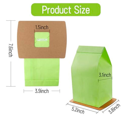 6pcs Type BB Compact Canister Bags Replacement for Oreck XL Canister Vacuum
