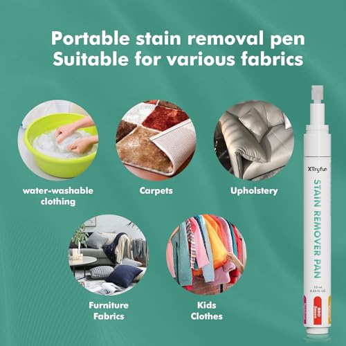Stain Remover Pen for Clothes, Portable & Safe Stain Sticks-2 Count