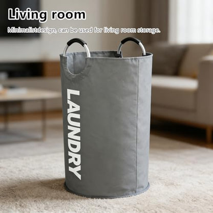 A Large 90 Liter Laundry,Grey - color: Grey