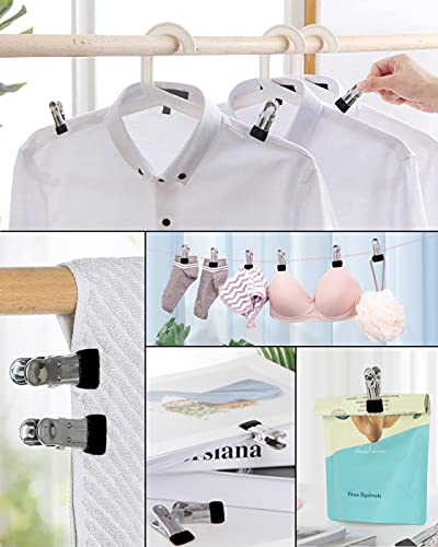 30PCS Small Clothes Pin with Hook for Easy Hanging