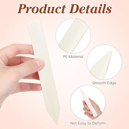 Fabric Clothing Scraper Cow Bone Material Thickened Clothes Stain Removal Tool Heavy Duty Pre-Treatment Cleaning Supplies for Laundry and Dry Cleaning Use