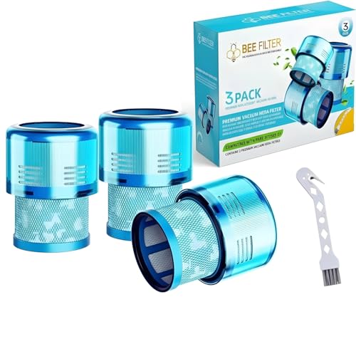 Dyson Gen5detect Filter, 3-Pack Premium HEPA Filters for Dyson Gen5detect - size: 3 Gen5 Blue Filters