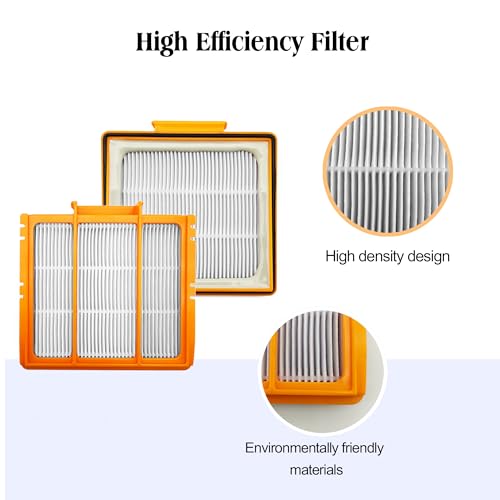 15 Pcs Replacement Part for Shark RV2920XE Robot Vacuum Cleaner.1 Brushroll, 2 filter cotton, 2 Black filter, 2 Orange filter, 1 filter Mesh, 2 Mop Pads, 4 Side Brushes, 1 Cleaning Brush. - style: 15 Pcs
