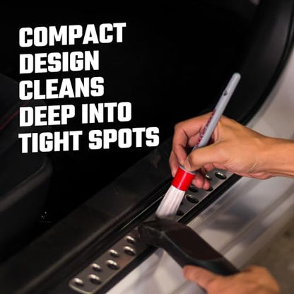 Chemical Guys, All in the Details Interior Detailing Brush Set, 3-Piece - style: Interior Brushes