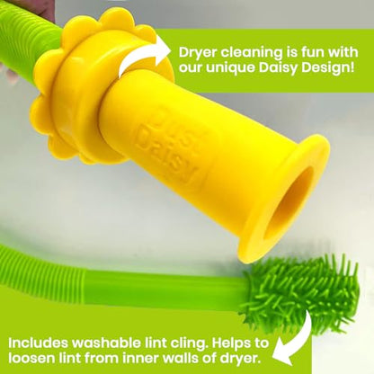 Dust Daisy Pro Dryer Vent Cleaner Kit, 33" Extra-Long Reach