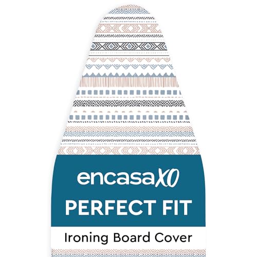 Encasa XO Ironing Board Cover and Pad, Thick Felt 42"x14" - color: Aztec, size: Medium (42"x14")