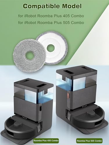 Vacuum Mop Pad for iRobot Roomba Plus 405/406/505x/505/506/507 Combo - color: 8 Pack for 405&505