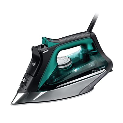 Rowenta Pro Master Stainless Steel Soleplate Steam Iron for Clothes, Anti-Drip Protection, 210 g/min, 400 Microsteam Holes, 1775 Watts Iron Steamer for Clothes, Powerful Steam DW8360 - style: Classic Professional Iron