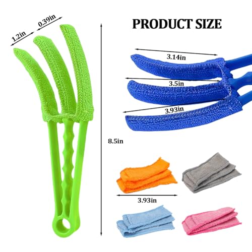 2PCS Car Window Blind Cleaner Duster Brush