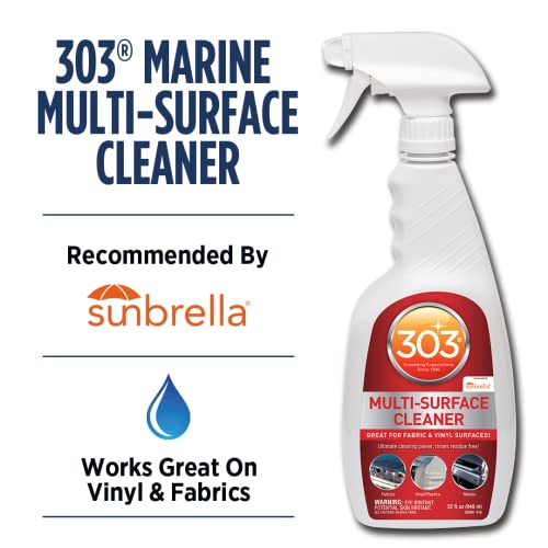 303 Marine Multi-Surface Cleaner for Vinyl & Canvas, 32 oz - size: 32 Ounce (Pack of 1), style: 32 fl. oz.