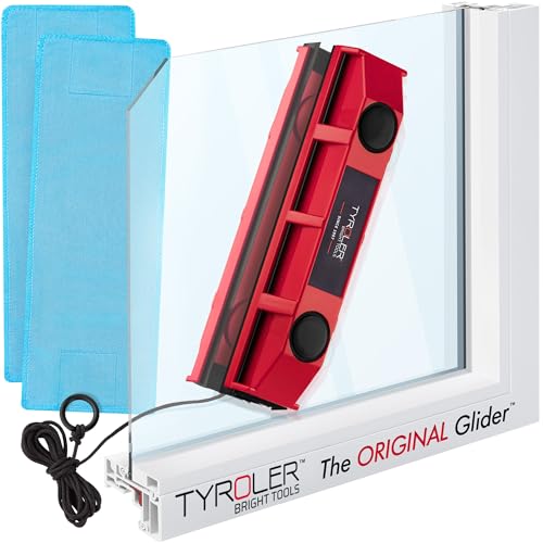 Tyroler Outside Magnetic Window Cleaner Tool, Fits Only 0.1"- 0.3" Windows - size: Single-Glaze Fit 0.1"-0.3"