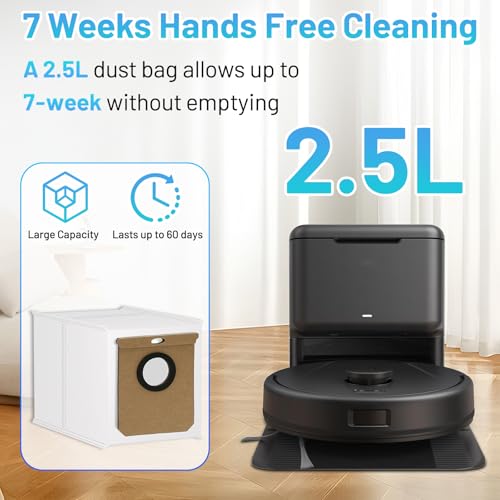 L60 SES Replacement Vacuum Dust Bags for Eufy L60 / L50 Series Robot Vacuum - color: White