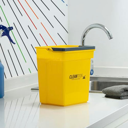 Restaurantware 4 qt Yellow Cleaning Bucket - color: Yellow, size: 4 Quarts