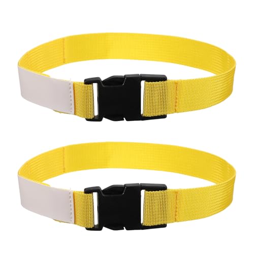 uxcell 2 Pcs Laundry Strap with Buckle, Multipurpose Laundry Strap Replacement Wash Care Utility Household Cleaning Loop Athletics Accessories Tools Storage, Yellow - color: Yellow