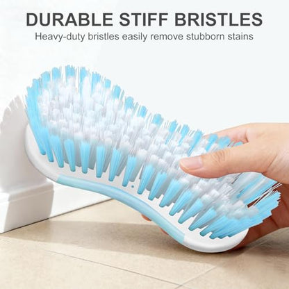 SetSail Multi-Purpose Scrub Brush of 2 Pack, Blue - color: Blue