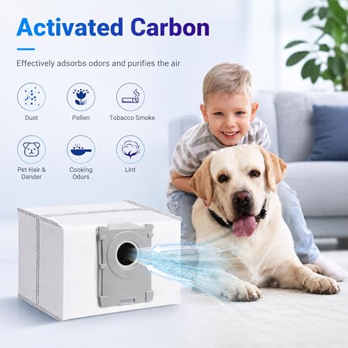 14 Pack Dust Bags for Ecovacs X8 X9 T30C T50 T80 M14 S14 S16 - style: 14PCS X8/X9/T50/T80 Bags
