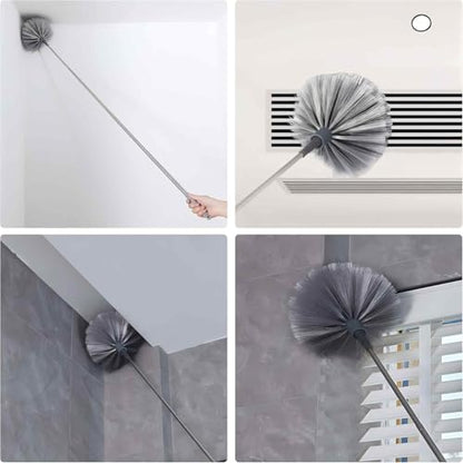 Duster with Extension Pole | Washable Cleaning Duster Kit with DusterHeads - size: 5 Piece Set