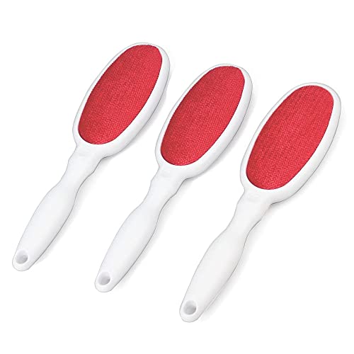 Lint Remover Brush,Velvet Lint and Pet Hair Dust Remover,3 Pack