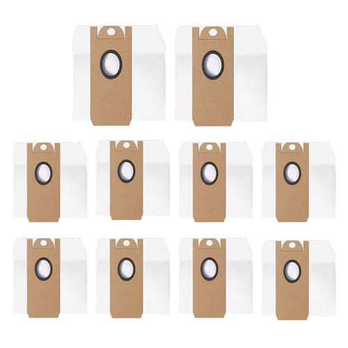 10 Pack Replacement Dust Bags for ionvac SmartClean V4 7997 Robot Vacuum