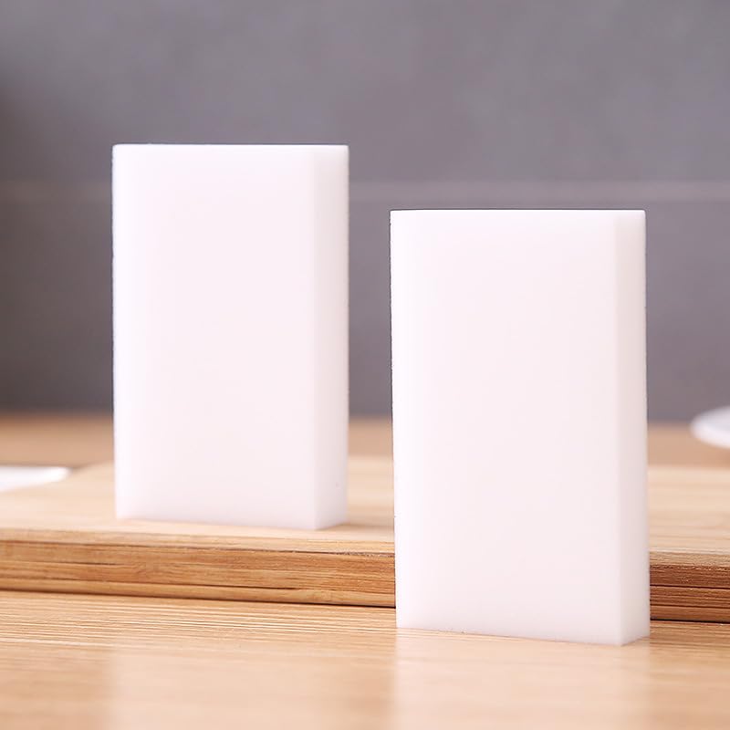 30PCS Magic Sponge Eraser Bulk White Melamine 1cm Sponge Cleaning for Kitchen Shoe Furniture Bathroom Shower Cleaner(30PCS 1cm Thick) - color: 30pcs 1cm Thick