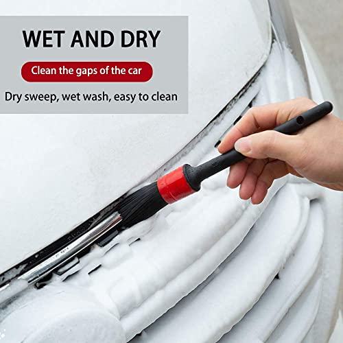 10PCS Car Auto Detailing Brushes Set Interior & Exterior Cleaner