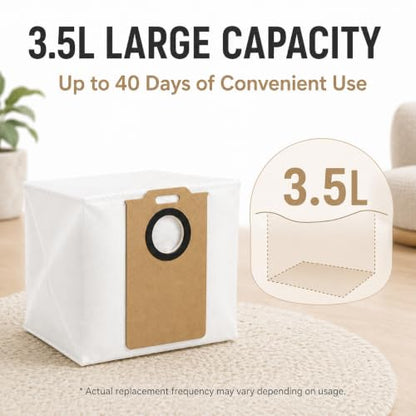 Replacement Dust Bags Compatible for Uninell UR3 Robot Vacuum Cleaner Spare Parts Accessories (10Pcs) - color: 10Pcs
