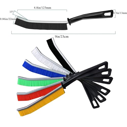 TuTuYa 11PCS Cleaning Brush Set, Deep Cleaning Groove Gap Cleaning Tool - color: Type-ii 11pcs Brush Set