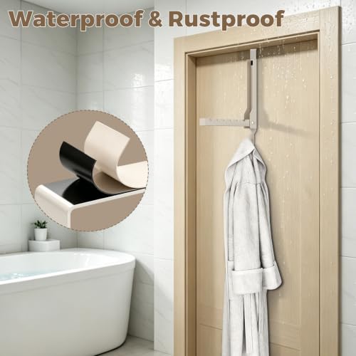 Over The Door Hanger & Drying Rack - color: Beige-2(M2)