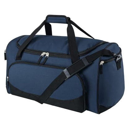 Uarition Gym Bag for Men & Women - 50L Large Travel Duffle Bag, Navy Blue - color: Navy Blue