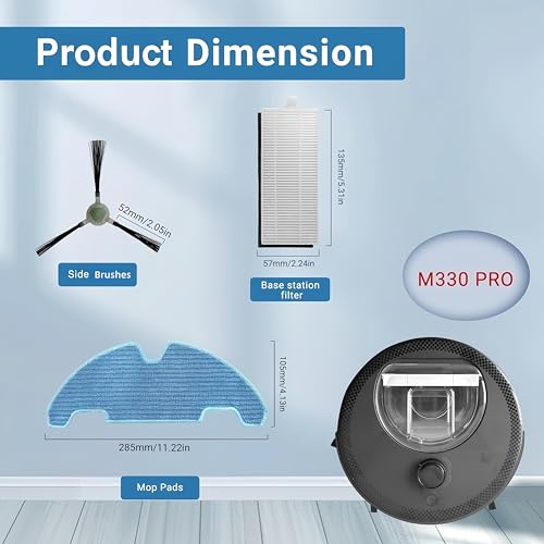 Replacement Parts for Lefant M330 Pro M310 M320 Robot Vacuum