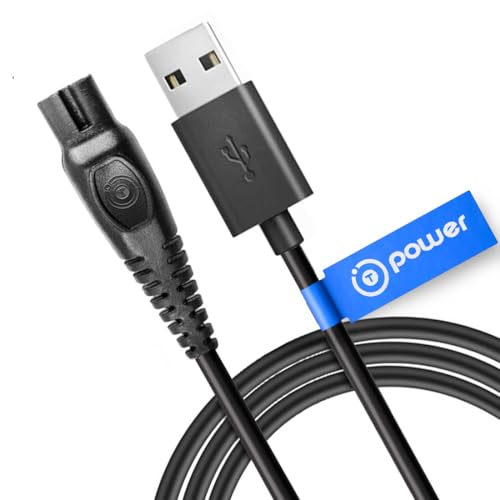 T POWER 5V Charging Cord for Bymore Fabric Shaver Sweater Shaver and Popchose Lint Remover Fuzzs Pills Pilling Trimmer Replacement Ac Dc Adapter Car Charger Power Supply Cord