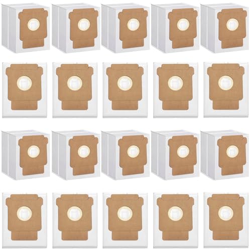 20 Pack Q0520 Vacuum Bags for iRobot Roomba Vacuum 2 Q0520 Essential Robot Vacuum Cleaner,Roomba 105 Combo/Vac,Plus 405 404 505 Combo Max 705 Vac,Max 705 Combo Robot,Disposable Auto-Empty Dust Bin Bag - color: 20 Pack Bags