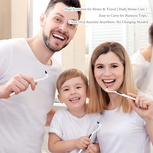WALWAL Manual Tooth Stain Remover Teeth Whitening Tool for Oral Care