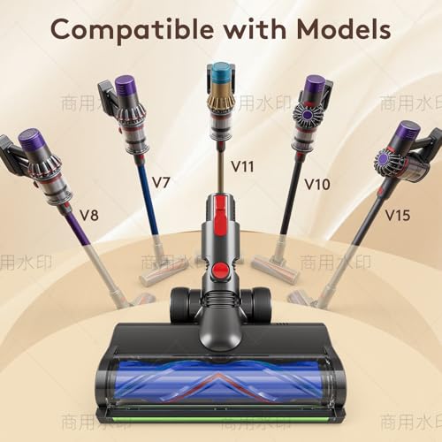 2 in 1 Replacement Vacuum Cleaner Heads for Dyson V7/V8/V10/V11/V15,Vacuum Attachments for Thin Carpets, Hardwood Floors & Tiles - color: B