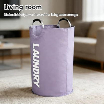 A Large 90 Liter Laundry,Purple - color: Purple
