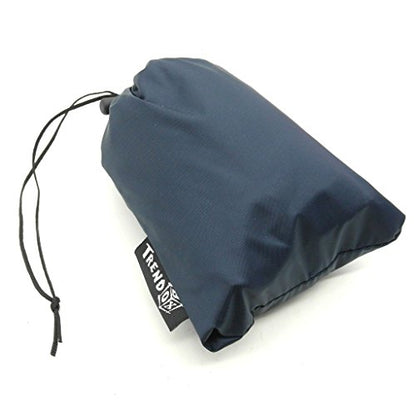 TRENDBOX Foldable Wash Basin Sink Water Bag Portable Mini 8.5L for Footbath Camping Hiking Outdoor Durable Design - color: Dark Blue