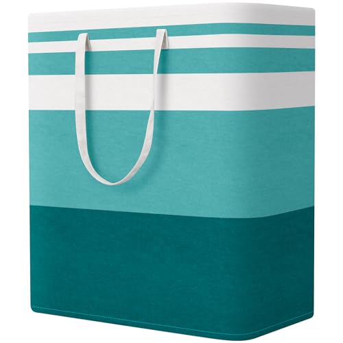 StorageRight Laundry Basket Hamper, 100L Collapsible Clothes Storage, Green - color: Green, size: 100L