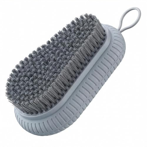 Quality Soft Laundry Clothes Shoes Scrubbing Brush Gray 1 Pack Set - color: Gray