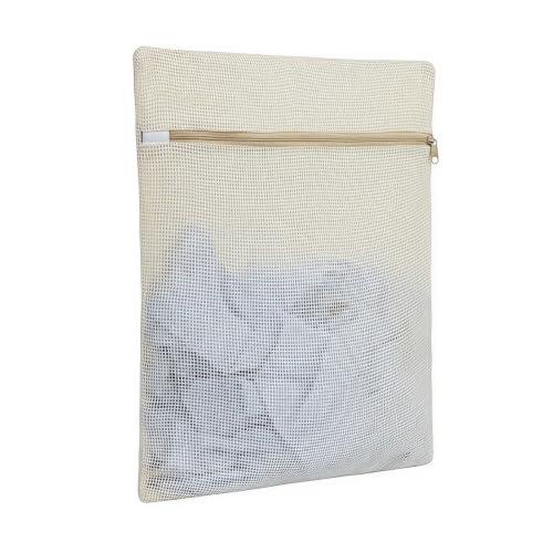 OTraki Durable Cotton Mesh Laundry Bags 16 x 20 Inches Breathable Wash Bags