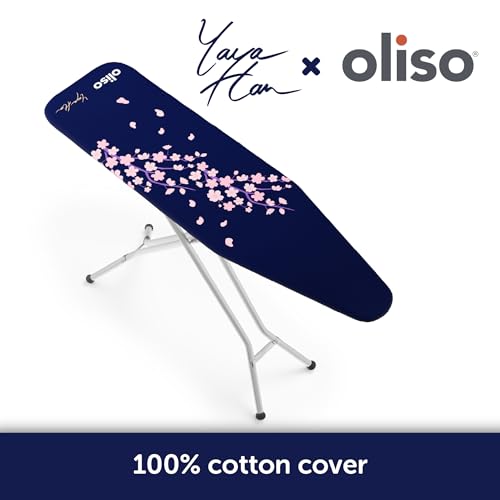 Yaya Han x oliso Ironing Board Cover Pad - Cotton Standard 15 x 54 - color: Cherry Blossom