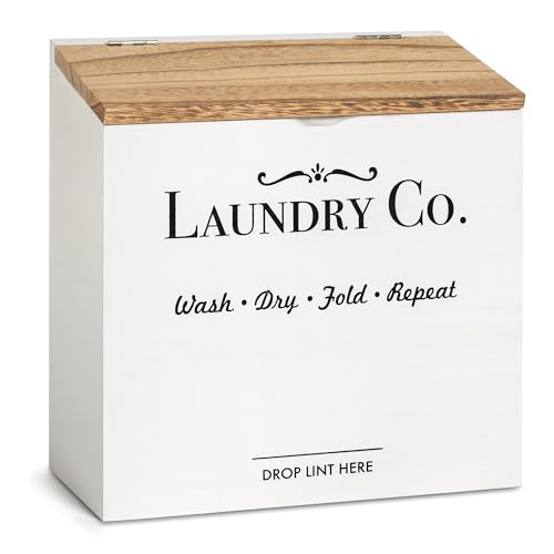 Magnetic Lint Bin for Laundry Room