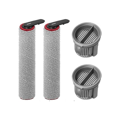 Replacement Accessories Kit for Mova X4 Pro Wet Dry Vacuum Cleaner : - color: 4 pack Replacement Parts For Mova X4 Pro Robot Vacuum
