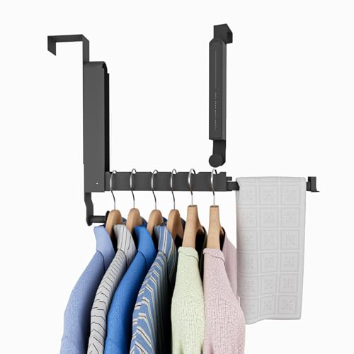 Over The Door Drying Rack, Space Grey, 1 Pack - color: Space Grey