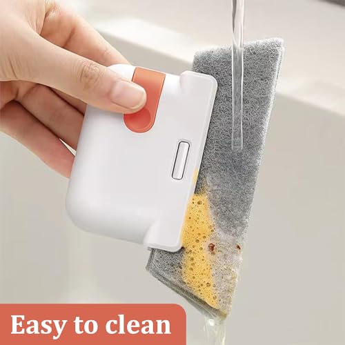 Magic Window Track Cleaner – Red – 2-in-1 Detachable Groove Cleaning Brush Tool for Windows, Sliding Doors & Tight Crevices - color: Red
