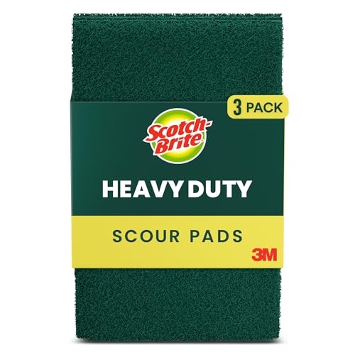 Scotch-Brite Heavy Duty Scour Pads, 6 in. x 3.8 in. (Green) / 2-Pack