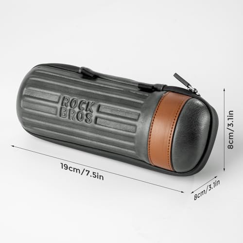 ROCKBROS Bicycle Capsule Repair Tool Bag& Storage Box, Bicycle Maintenance Accessories Organizer with Zipper