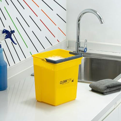 Restaurantware 4 qt Yellow Cleaning Bucket - color: Yellow, size: 4 Quarts